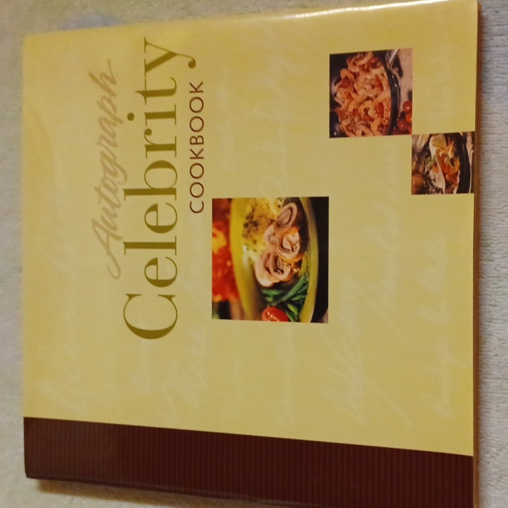 Vintage "Autograph Celebrity Cookbook" Brought By DuPont For Charitable Causes,